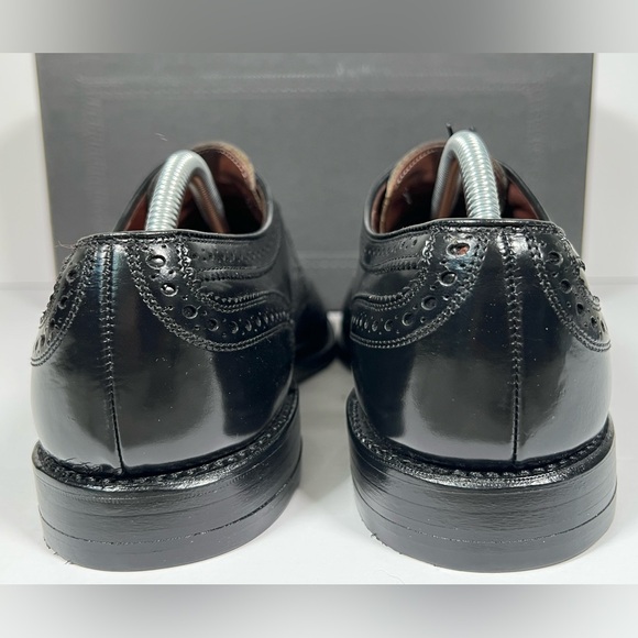 Allen Edmonds McAllister Black Leather Wingtip Oxfords main image 5